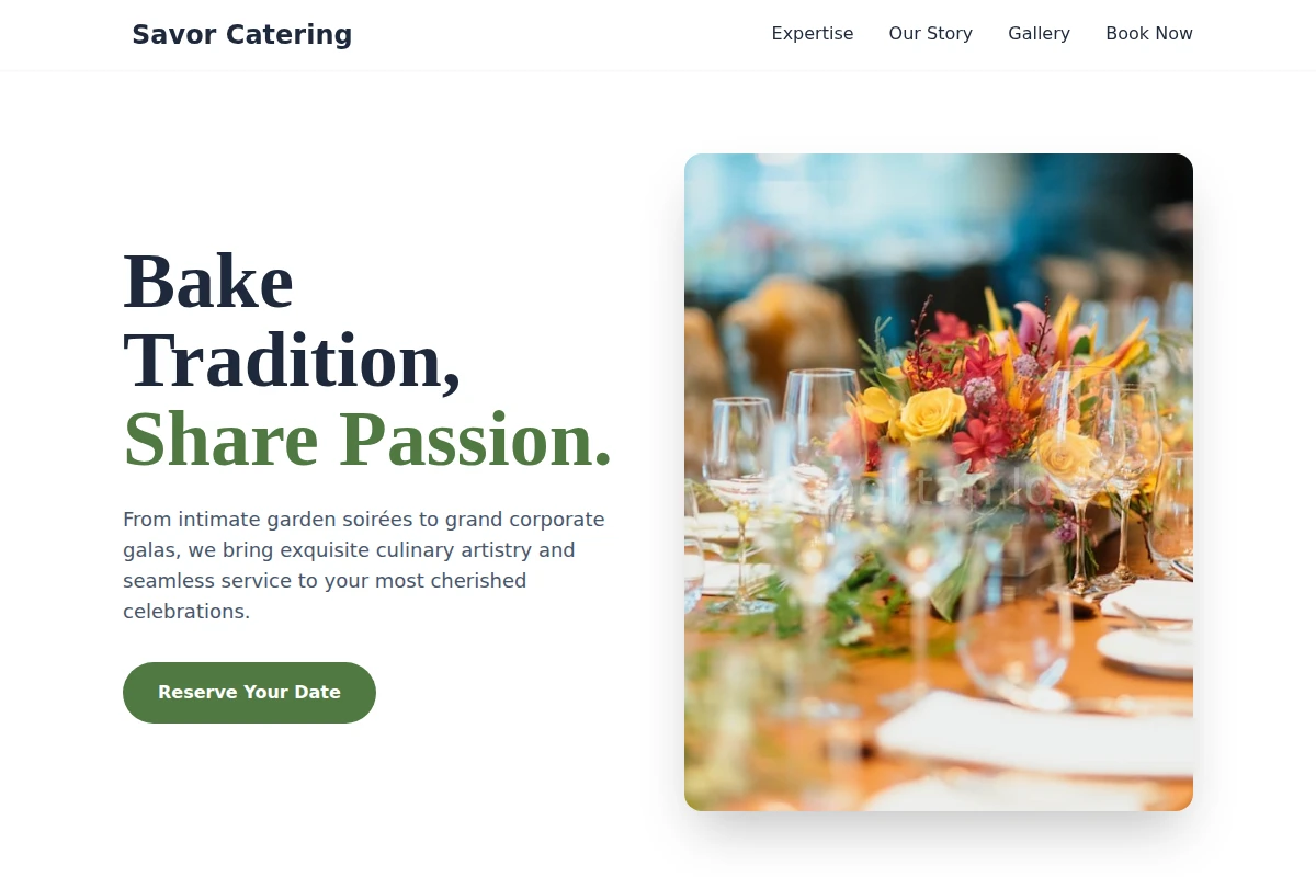 Savor Catering
